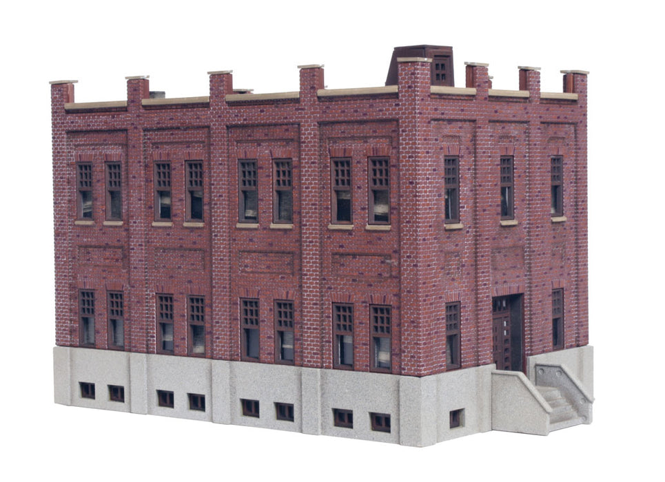 Walthers Cornerstone 933-4050 HO Scale Brick Office Building Kit