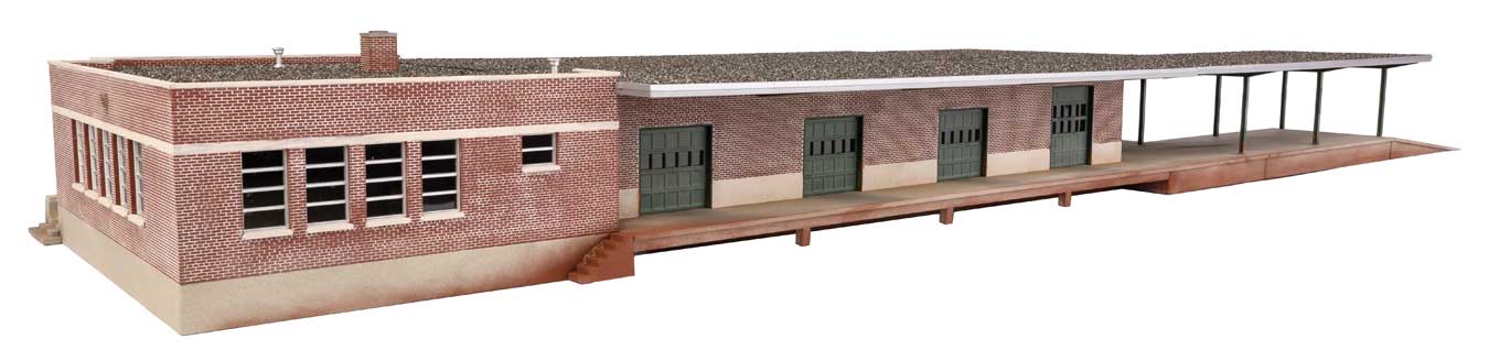 Walthers Cornerstone 933-4065 HO Scale Mid-Century Modern Freight Station Kit