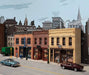 Walthers Cornerstone 933-4072 HO Scale Merchant Row Background Building Kit