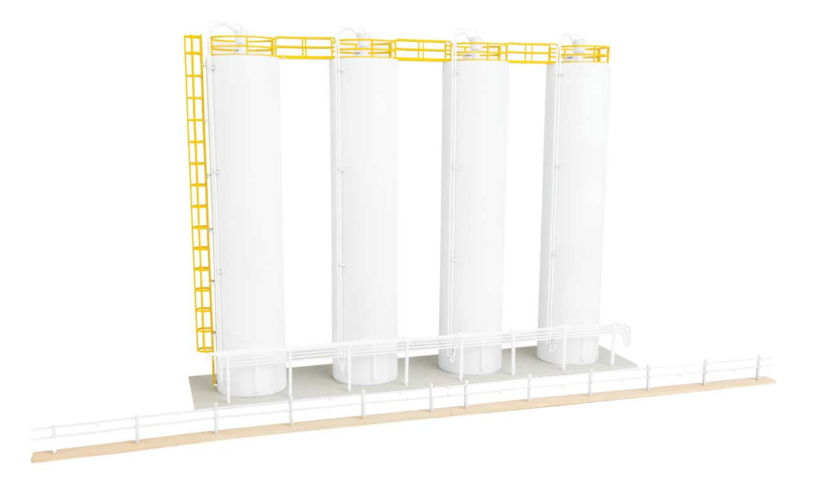 Walthers Cornerstone 933-4145 HO Scale Cornerstone Plastic Pellet Plant