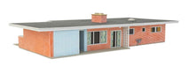 Walthers Cornerstone 933-4156 HO Scale Mid Century Modern Home Kit