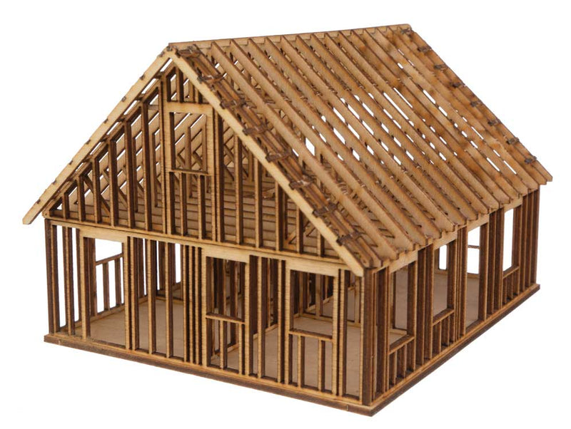 Walthers Cornerstone 933-4157 HO Scale House Under Construction Kit