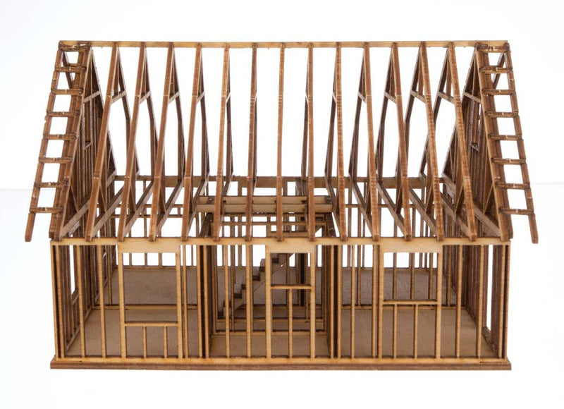 Walthers Cornerstone 933-4157 HO Scale House Under Construction Kit