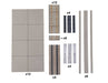 Walthers Cornerstone 933-4186 HO Scale Transload Pavement Kit for Transload Facility