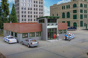 Walthers Cornerstone 933-4201 HO Scale Modern Police Station Kit