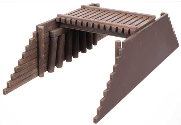 Walthers Cornerstone 933-4528 HO Scale Short Beam Bridge Kit