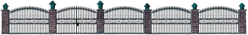 Walthers Cornerstone 933-550 HO Scale Wrought Iron Fence - Kit