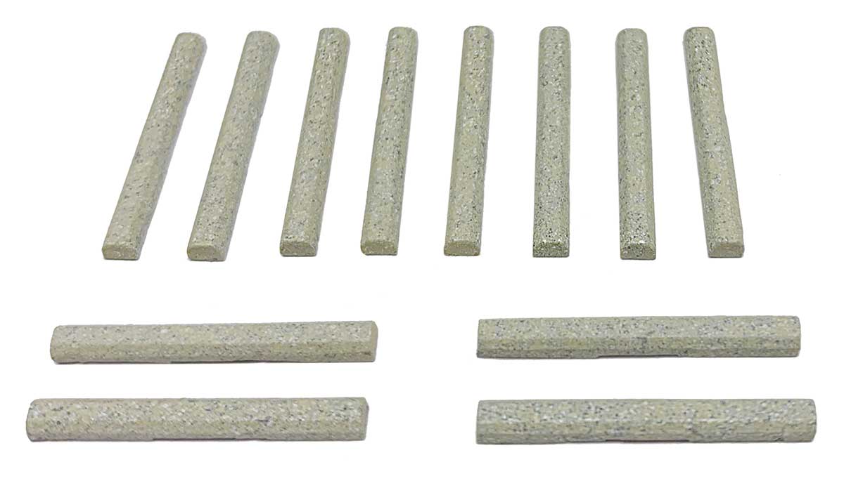 Walthers Cornerstone 949-4178 HO Scale Concrete Parking Lot Bumpers (12 Pack)