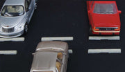 Walthers Cornerstone 949-4178 HO Scale Concrete Parking Lot Bumpers (12 Pack)
