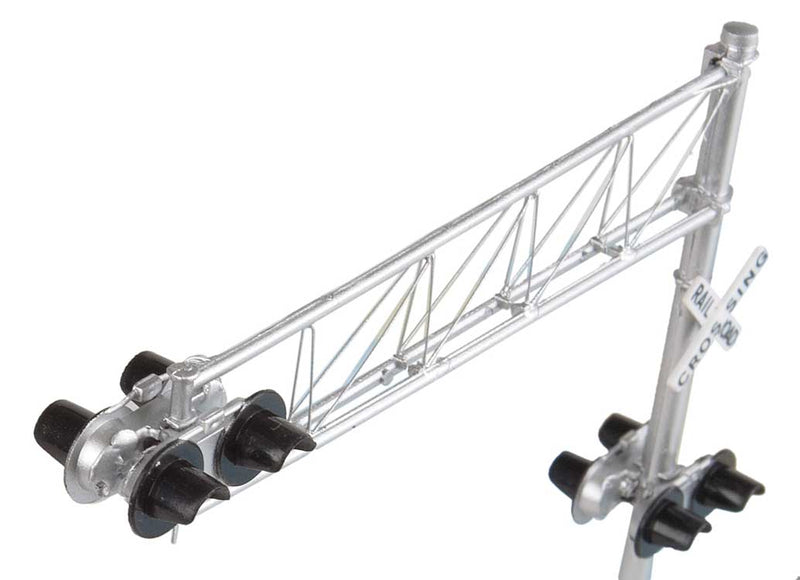 Walthers SceneMaster 949-4332 HO Scale Post-1960s Cantilever Grade Crossing Signal