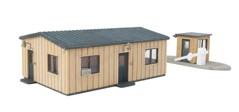 Walthers Cornerstone HO Scale 933-3517 Yard Office & Guard Shack Kit