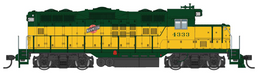 Walthers Mainline 910-10436 HO Scale EMD GP9 Ph II Chop Nose Chicago NorthWestern C&NW 4333 DC
