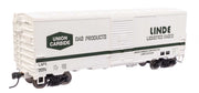 Walthers Mainline 910-1208 HO Scale 40' AAR Modernized 1948 Boxcar Linde Gas LAPX 2014