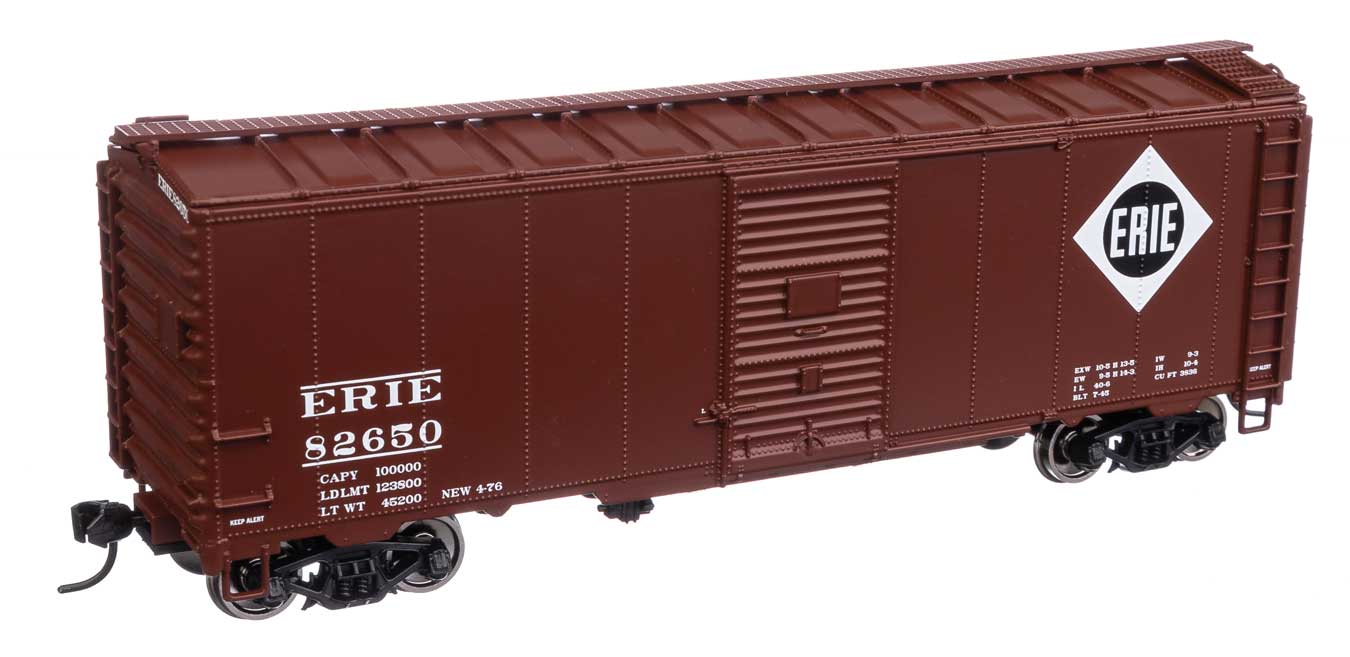 Walthers Mainline 910-1356 HO Scale 40' AAR 1944 Boxcar Erie 82650