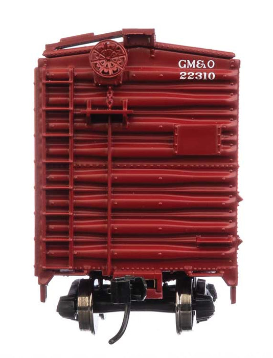 Walthers Mainline 910-1358 HO Scale 40' AAR 1944 Boxcar Gulf Mobile & Ohio GM&O 22310