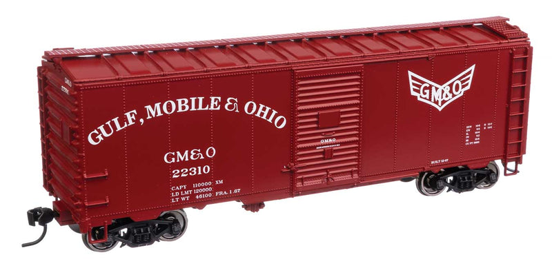 Walthers Mainline 910-1358 HO Scale 40' AAR 1944 Boxcar Gulf Mobile & Ohio GM&O 22310