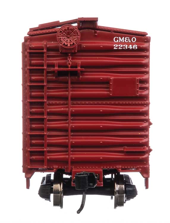 Walthers Mainline 910-1360 HO Scale 40' AAR 1944 Boxcar Gulf Mobile & Ohio GM&O 22346