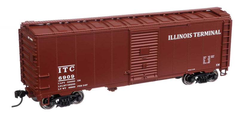Walthers Mainline 910-1363 HO Scale 40' AAR 1944 Boxcar Illinois Terminal ITC 6909