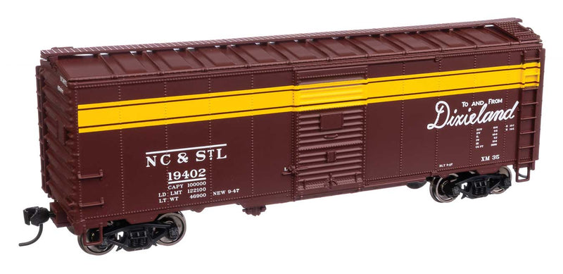 Walthers Mainline 910-1366 HO Scale 40' AAR 1944 Boxcar NC&StL 19402