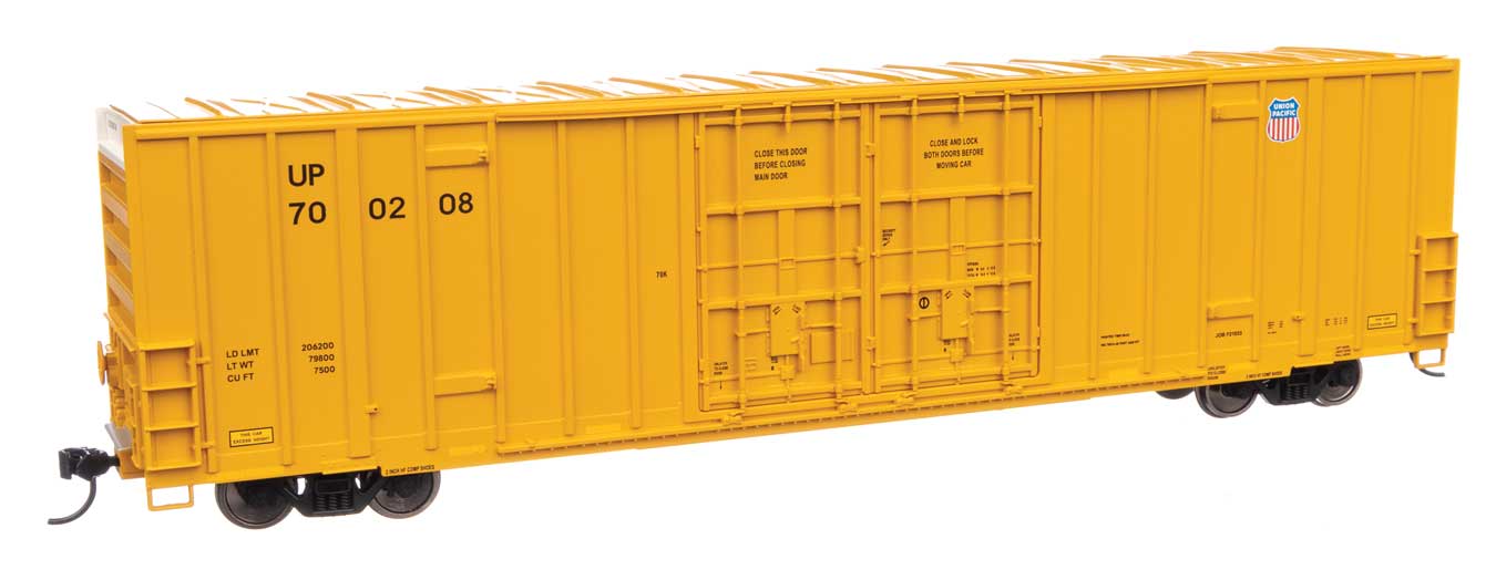 Walthers Mainline 910-3048 HO Scale 60' High Cube Boxcar Union Pacific UP 700208