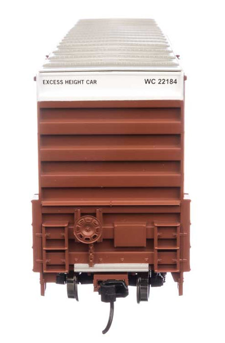 Walthers Mainline 910-3052 HO Scale 60' High Cube Boxcar Wisconsin Central WC 22184