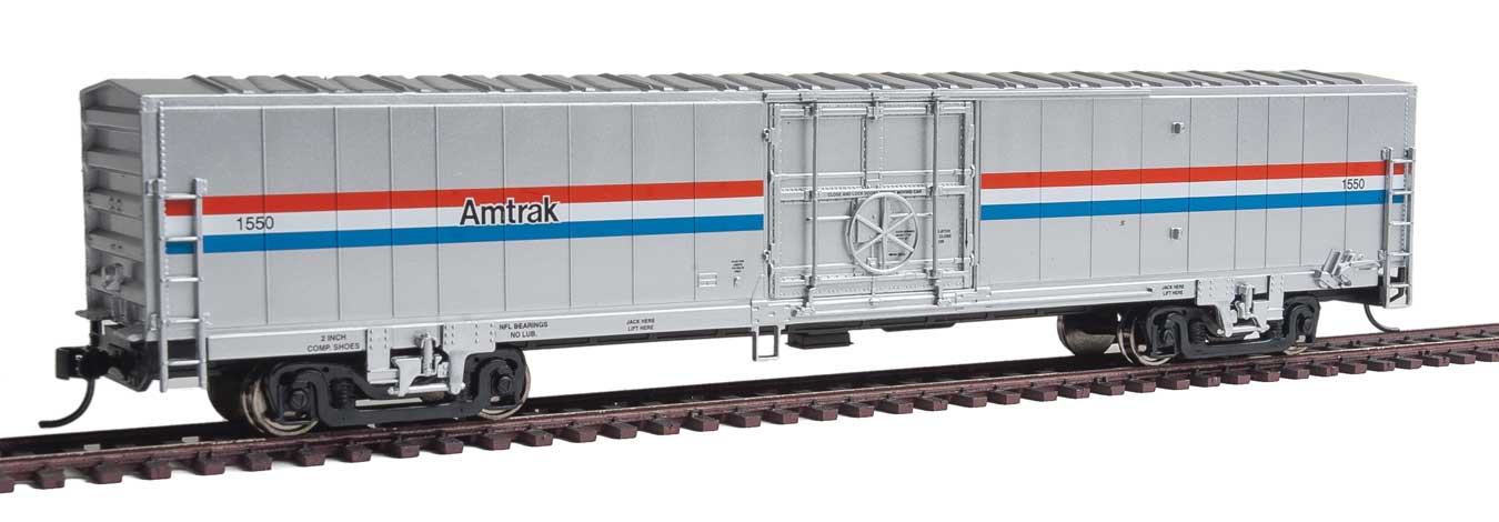 Walthers Mainline 910-31100 HO Scale 60' Thrall MHC-2 Phase III Amtrak 1550