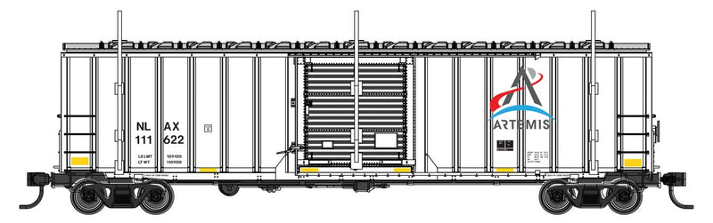 Walthers Mainline 910-3810 HO Scale 50' Rocket Train Clearance Car Artemis NLAX 111622