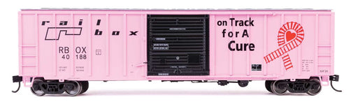 Walthers Mainline 910-3826 HO Scale 50' Exterior-Post Boxcar Rail Box 'Cure' RBOX 40188