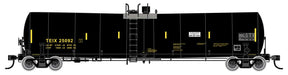 Walthers Mainline 910-48219 HO Scale Trinity 25,000 Gal Tank Car TEIX 25092