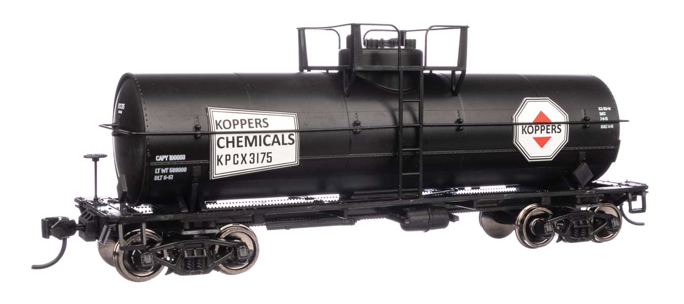 Walthers Mainline 910-48418 HO Scale 36' Large Dome Tank Car Koppers KPCX 3175