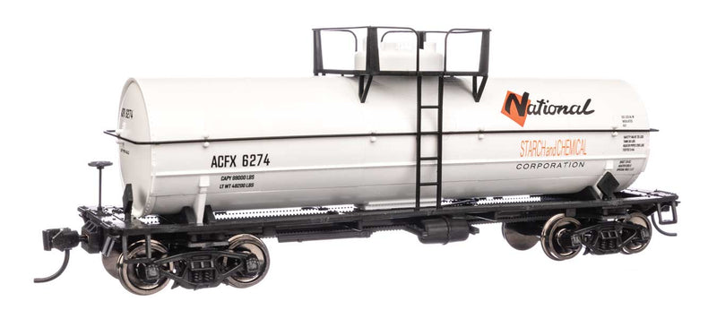 Walthers Mainline 910-48423 HO Scale 36' Large Dome Tank Car National Starch ACFX 6274