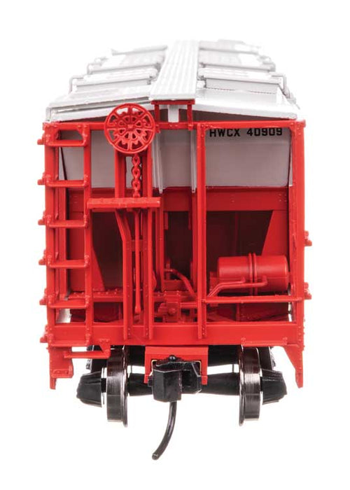 Walthers Mainline 910-49718 HO Scale ACF 1958 Cu Ft Covered Hopper Halliburton HWCX 40909