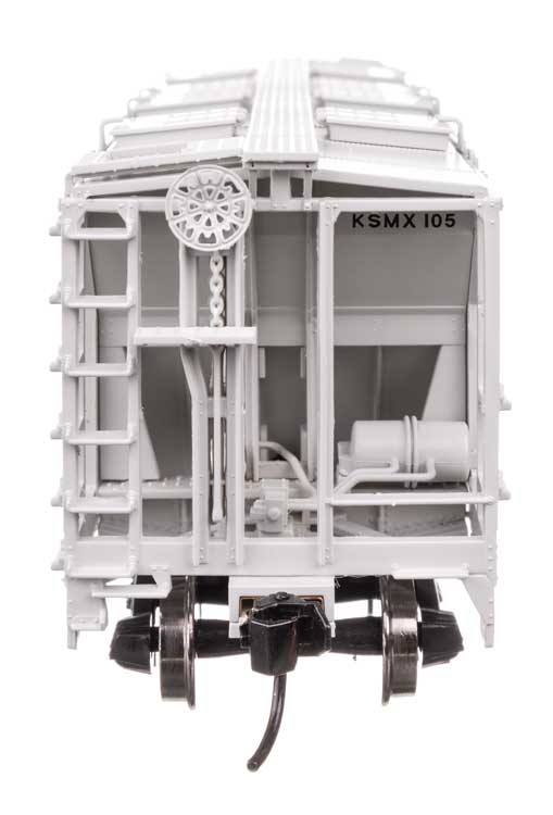 Walthers Mainline 910-49721 HO Scale ACF 1958 Cu Ft Covered Hopper Kosmos Cement KSMX 105