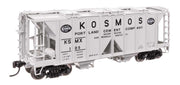 Walthers Mainline 910-49721 HO Scale ACF 1958 Cu Ft Covered Hopper Kosmos Cement KSMX 105