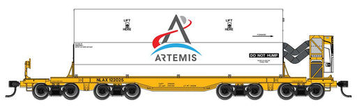 Walthers Mainline 910-51008 HO Scale Rocket Train Booster Car with Refrigeration Unit Artemis NLAX 122025