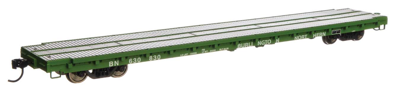 Walthers Mainline 910-5389 HO Scale 60' PS Flatcar Burlington Northern BN 630830