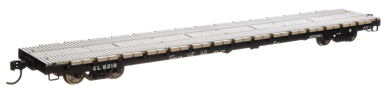 Walthers Mainline 910-5398 HO Scale 60' PS Flatcar Erie Lackawanna EL 8219