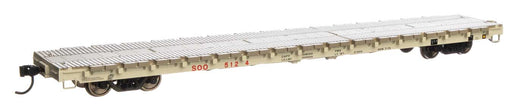 Walthers Mainline 910-5408 HO Scale 60' PS Flatcar SOO Line 5124