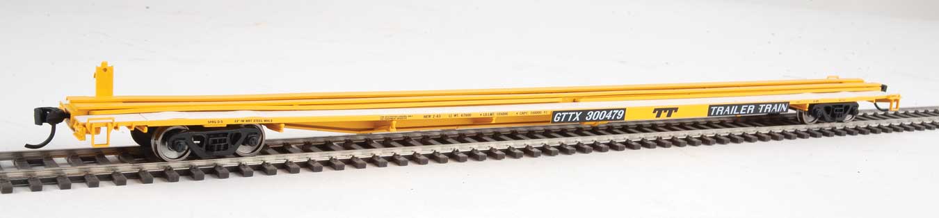 Walthers Mainline 910-5520 HO Scale G85 85' Flatcar Trailer Train GTTX 300479