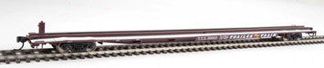 Walthers Mainline 910-5536 HO Scale G85 85' Flatcar Brown TTX 300113