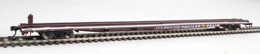 Walthers Mainline 910-5538 HO Scale G85 85' Flatcar Brown TTX 300272