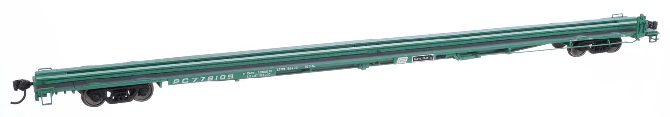 Walthers Mainline 910-5559 HO Scale G85 85' Flatcar Penn Central PC 778109