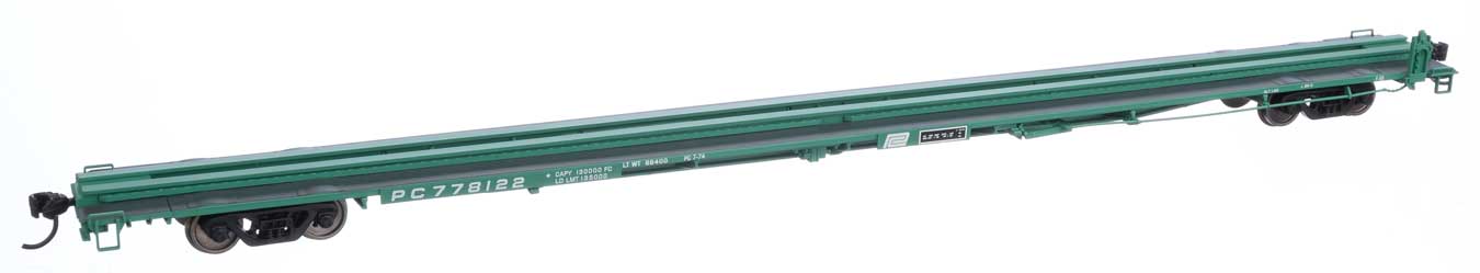 Walthers Mainline 910-5561 HO Scale G85 85' Flatcar Penn Central PC 778122