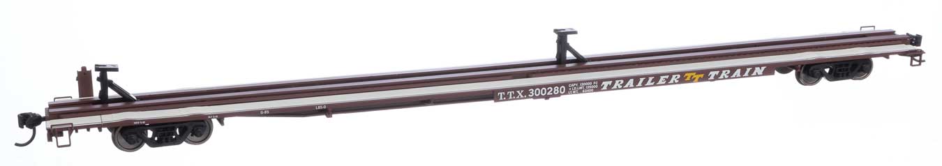 Walthers Mainline 910-5566 HO Scale G85 85' Flatcar Trailer Train TTX 300280