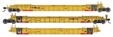 Walthers Mainline 910-55814 NSC Articulated 3-Unit 53' Well Car TTX DTTX 786923