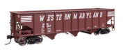Walthers Mainline 910-56760 HO Scale 70-Ton AAR 3-Bay Open Hopper Western Maryland WM 70097