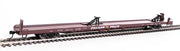 Walthers Mainline 910-5714 HO Scale 89' Channel Side Flatcar Trailer Train TTX 150122