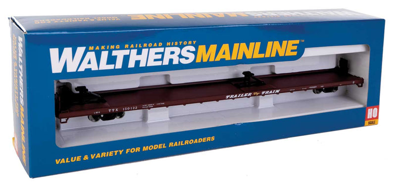 Walthers Mainline 910-5714 HO Scale 89' Channel Side Flatcar Trailer Train TTX 150122