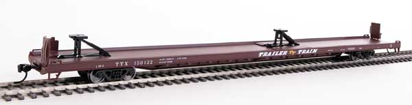 Walthers Mainline 910-5714 HO Scale 89' Channel Side Flatcar Trailer Train TTX 150122