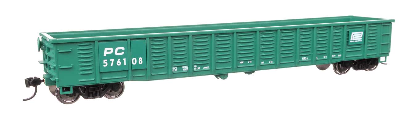 Walthers Mainline 910-6088 53' Corrugated-Side Gondola Penn Central PC 576108